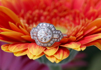 Latest Advert - Platinum Diamond Dress Ring