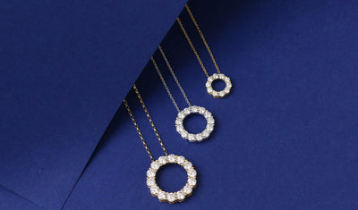 Latest Advert - A Variety of Diamond Halo Pendants