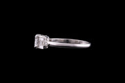 Platinum Diamond Single Stone Ring