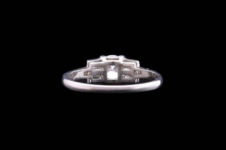 Platinum Diamond Single Stone Ring