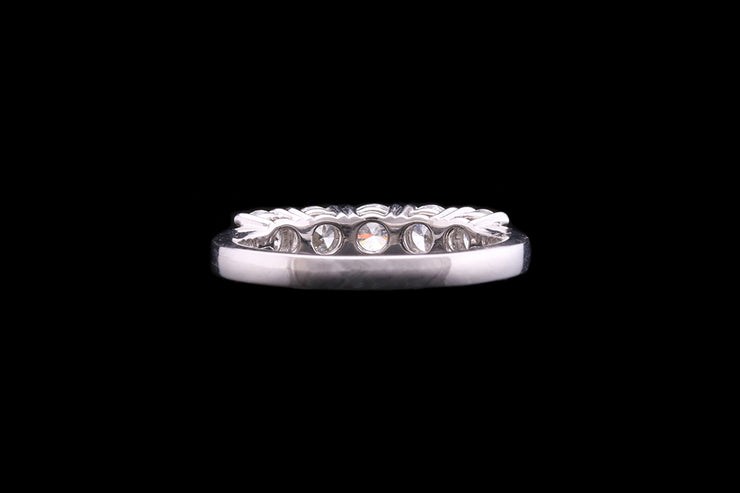 Platinum Diamond Five Stone Ring