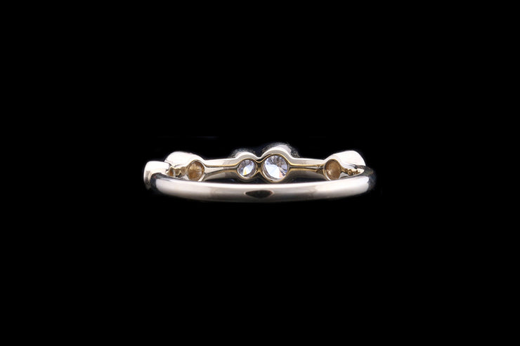 18ct Yellow Gold Diamond Scatter Ring