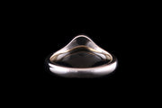 9ct Yellow Gold Oval Signet Ring 10 x 8