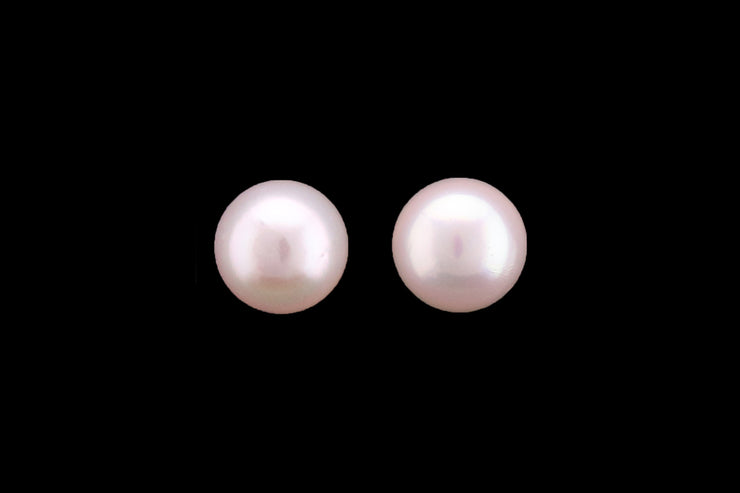 9ct Yellow Gold Cultured Pearl Stud Earrings