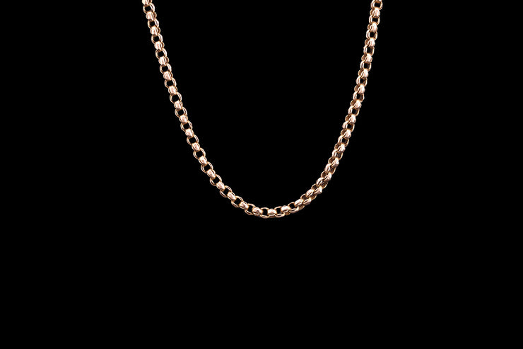 Victorian 9ct Rose Gold Belcher Chain
