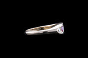 18ct Yellow Gold Diamond and Ruby Five Stone Ring
