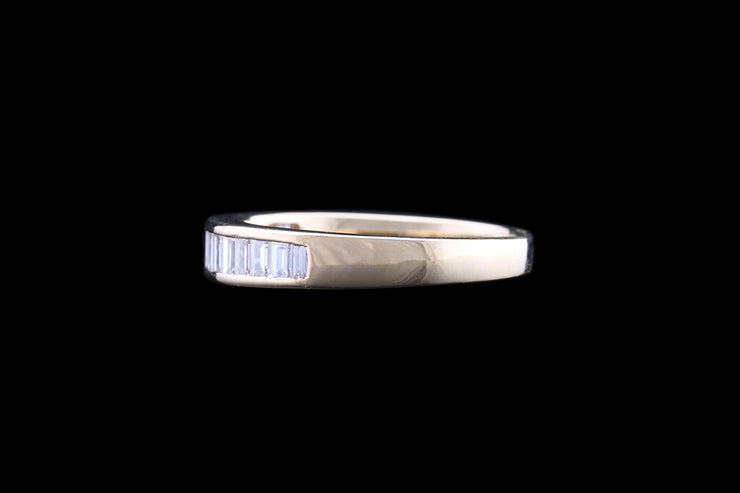 18ct Yellow Gold Diamond Half Eternity Ring