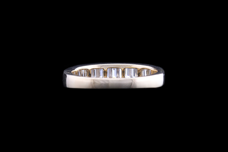 18ct Yellow Gold Diamond Half Eternity Ring