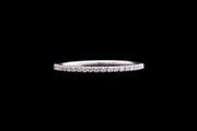 Platinum Diamond Half Eternity Ring