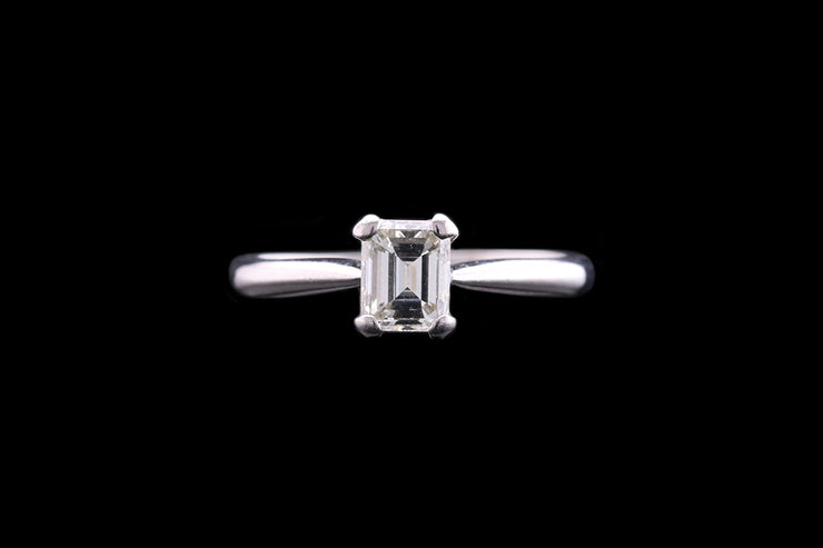 18ct White Gold Diamond Single Stone Ring