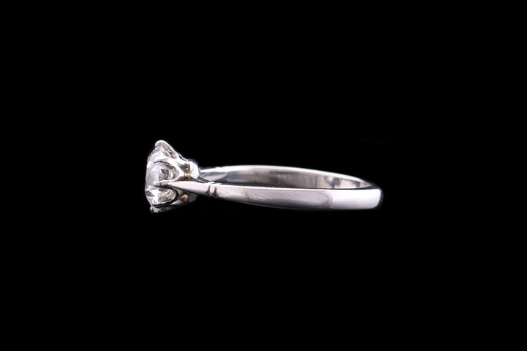 Platinum Diamond Single Stone Ring