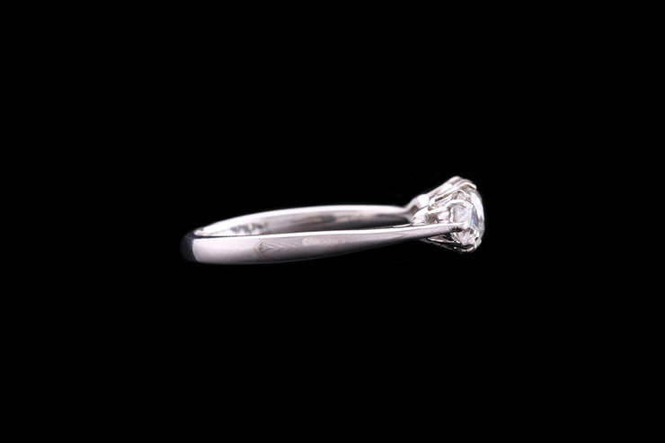 18ct White Gold Diamond Three Stone Ring