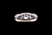 Victorian 18ct Yellow Gold Diamond Graduated Five Stone Ring