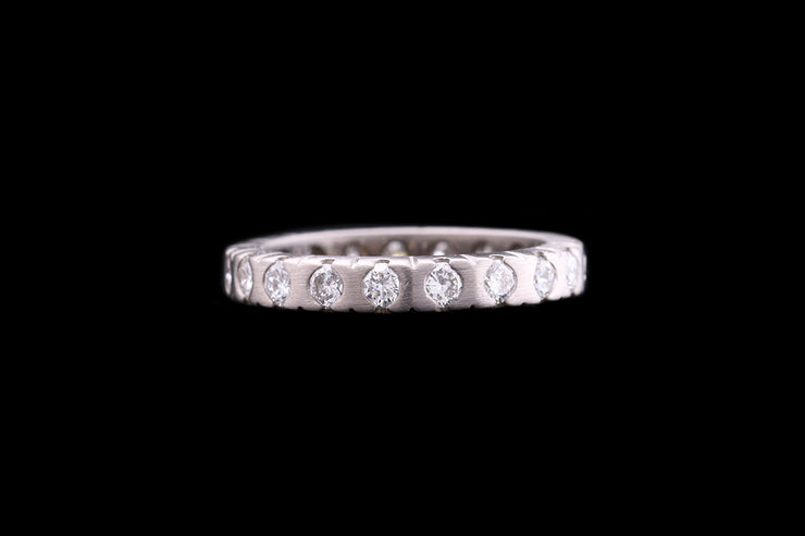 Platinum Diamond Full Eternity Ring