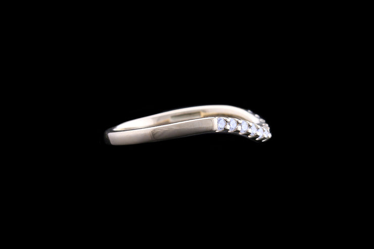 18ct Yellow Gold Diamond Shaped Eternity Ring