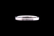 Platinum Diamond Half Eternity Ring