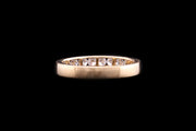 18ct Yellow Gold Diamond Half Eternity Ring