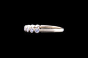 18ct Yellow Gold Diamond Half Eternity Ring