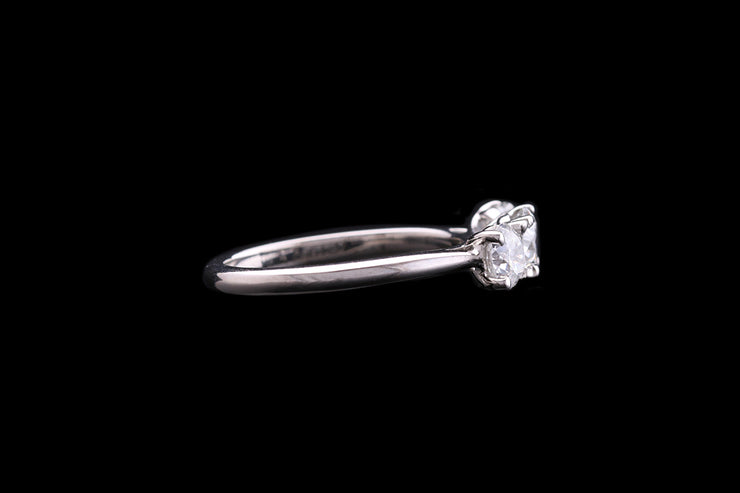 Platinum Diamond Three Stone Ring