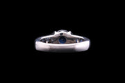 18ct White Gold Diamond and Sapphire Dress Ring