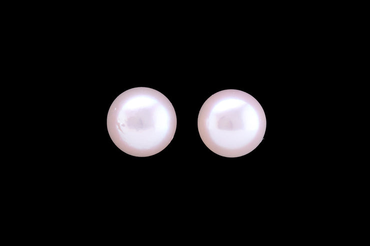 9ct Yellow Gold Cultured Pearl Stud Earrings