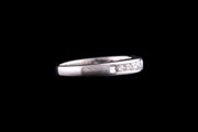 Platinum Diamond Half Eternity Ring