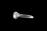 Platinum Diamond Three Stone Ring