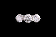 Platinum Diamond Three Stone Ring