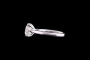 Platinum Diamond Single Stone Ring