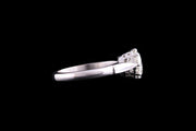 18ct White Gold Diamond Single Stone Ring