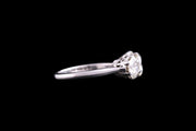 18ct White Gold Diamond Three Stone Ring