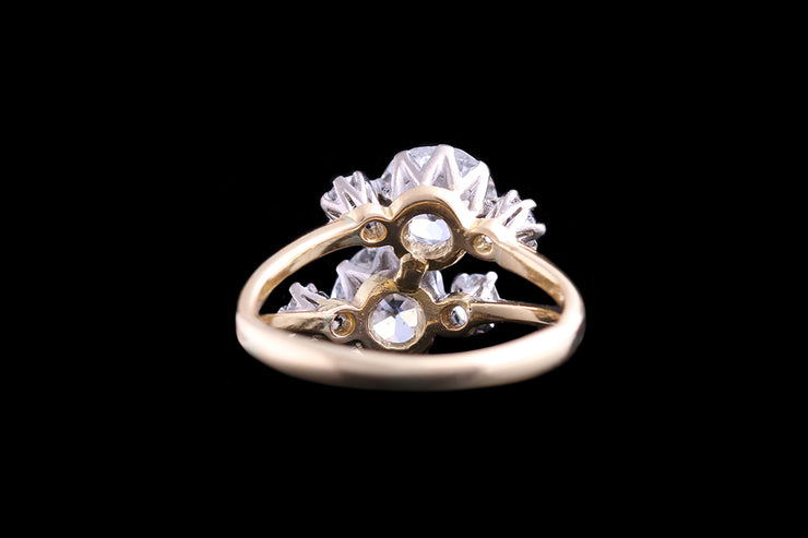 18ct Yellow Gold Diamond Dress Ring