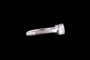 18ct White Gold Diamond Three Stone Ring