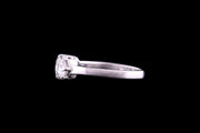 18ct White Gold Diamond Three Stone Ring