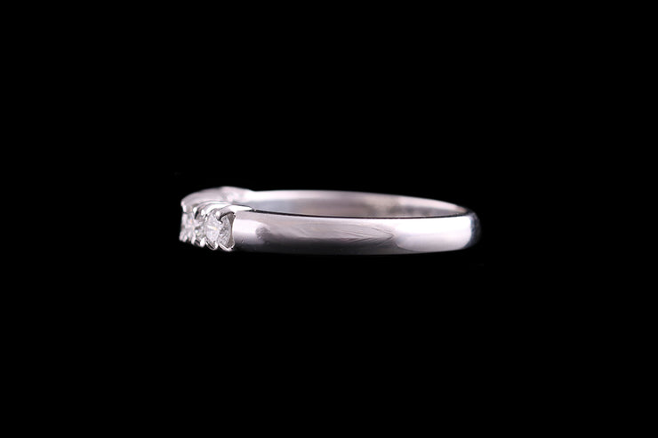 18ct White Gold Diamond Five Stone Ring