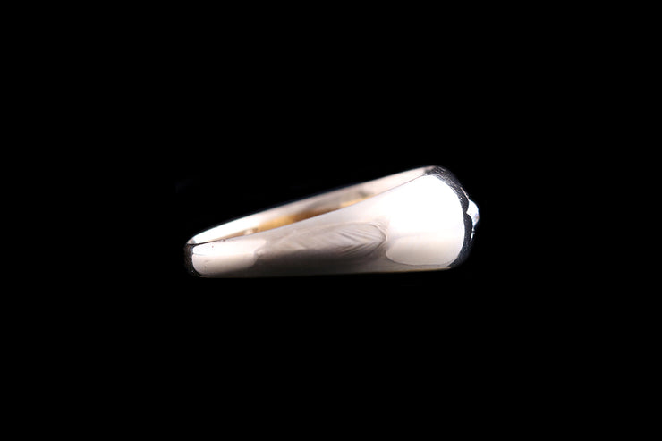 Edwardian 18ct Yellow Gold Diamond Gypsy Ring