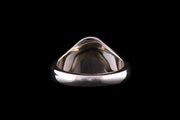 9ct Yellow Gold Oval Signet Ring 13 x 10