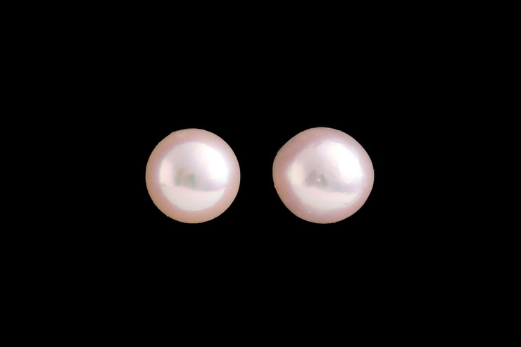 9ct Yellow Gold Cultured Pearl Stud Earrings