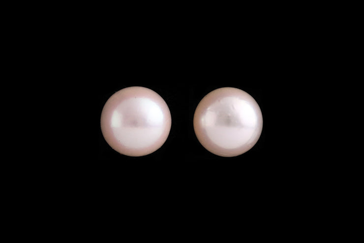 9ct Yellow Gold Cultured Pearl Stud Earrings