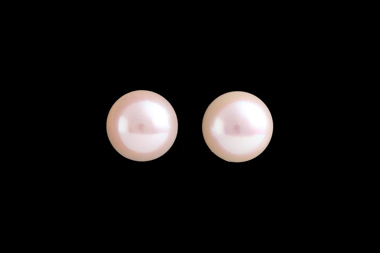 9ct Yellow Gold Cultured Pearl Stud Earrings