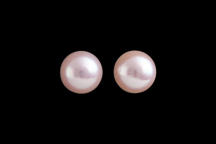 9ct Yellow Gold Cultured Pearl Stud Earrings