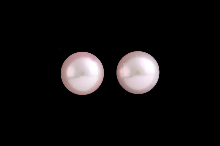 9ct Yellow Gold Cultured Pearl Stud Earrings