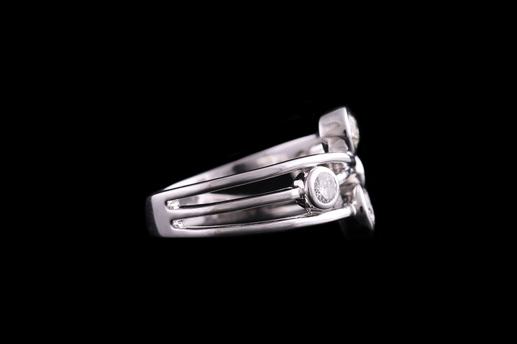 Platinum Diamond Dress Ring