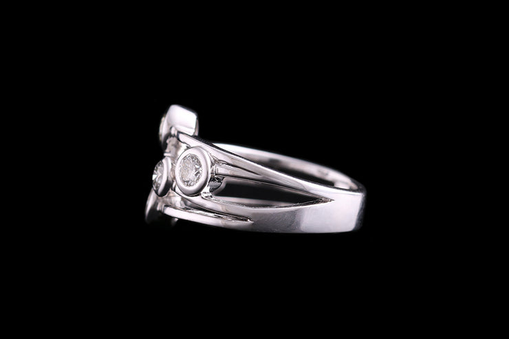 Platinum Diamond Dress Ring