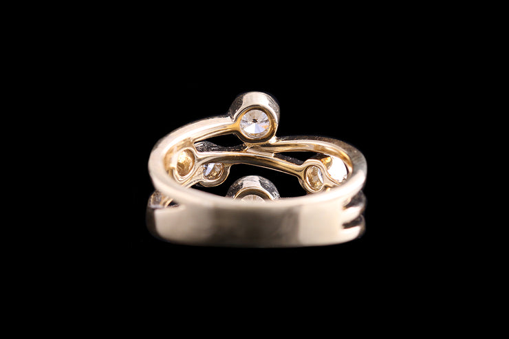 18ct Yellow Gold Diamond Dress Ring