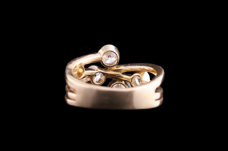 18ct Yellow Gold Diamond Dress Ring