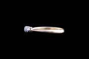 Edwardian 18ct Yellow Gold and Platinum Diamond Five Stone Ring
