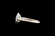 Edwardian 18ct Yellow Gold and Platinum Diamond Flower Cluster Ring