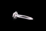 Art Deco Platinum Diamond Dress Ring