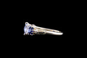 Victorian 18ct Yellow Gold Diamond and Sapphire Graduated Five Stone Ring